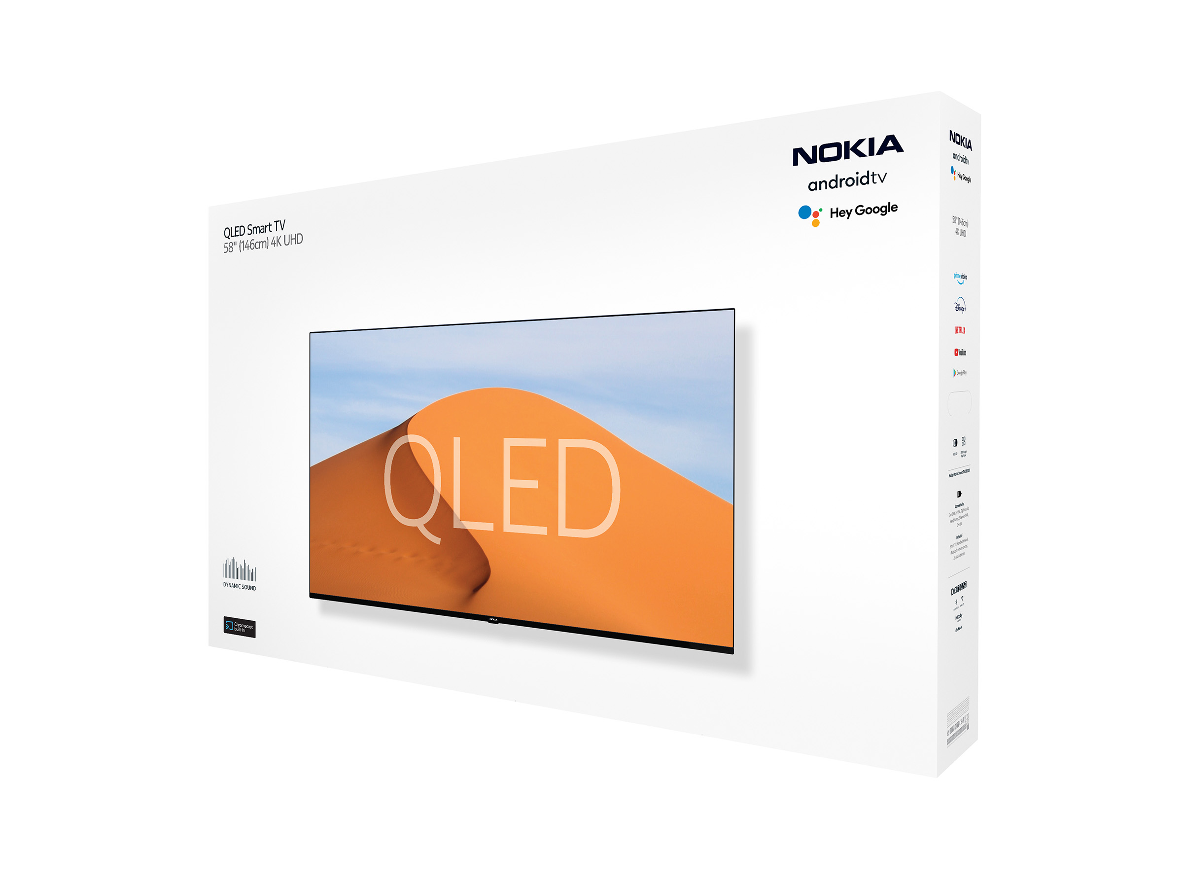 Nokia 58" 4K UHD QLED Smart TV on Android TV